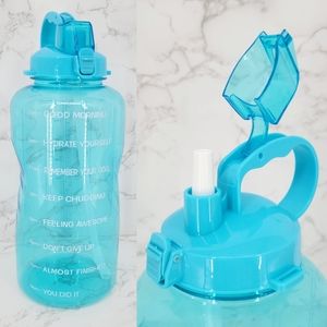 1 Gallon 128oz Motivational Water Bottle